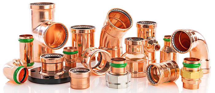 Merit Copper Press Fittings